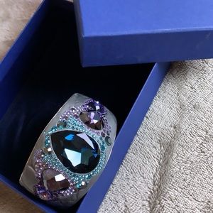 Crystal Ocean and purple Bracelet